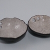 Coupelles rondes à trous en céramique Raku