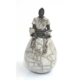 Sculpture de femme en céramique raku - F2