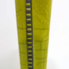 Vase en céramique raku - vert