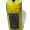 Grande boite cylindre céramique raku verte 03