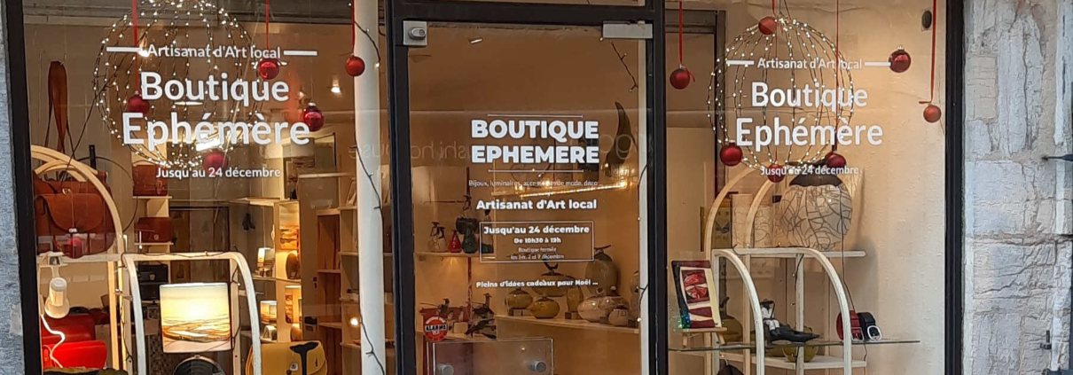Boutique éphémère de Noël à Besançon